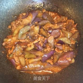 Sauce-flavored Minced Pork Stewed Eggplant recipe