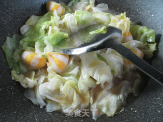 Fish Roe Wrapped Boiled Cabbage recipe