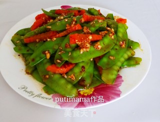Refreshing Cold Snow Peas recipe