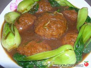 Meat Ball with Soy Sauce recipe