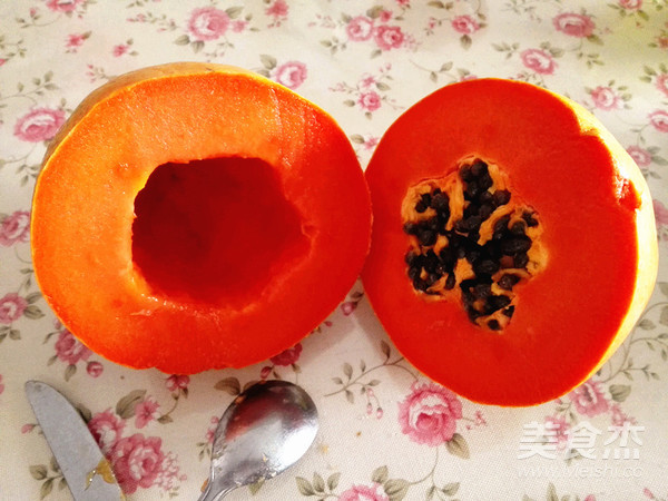 Papaya Milk Jelly recipe