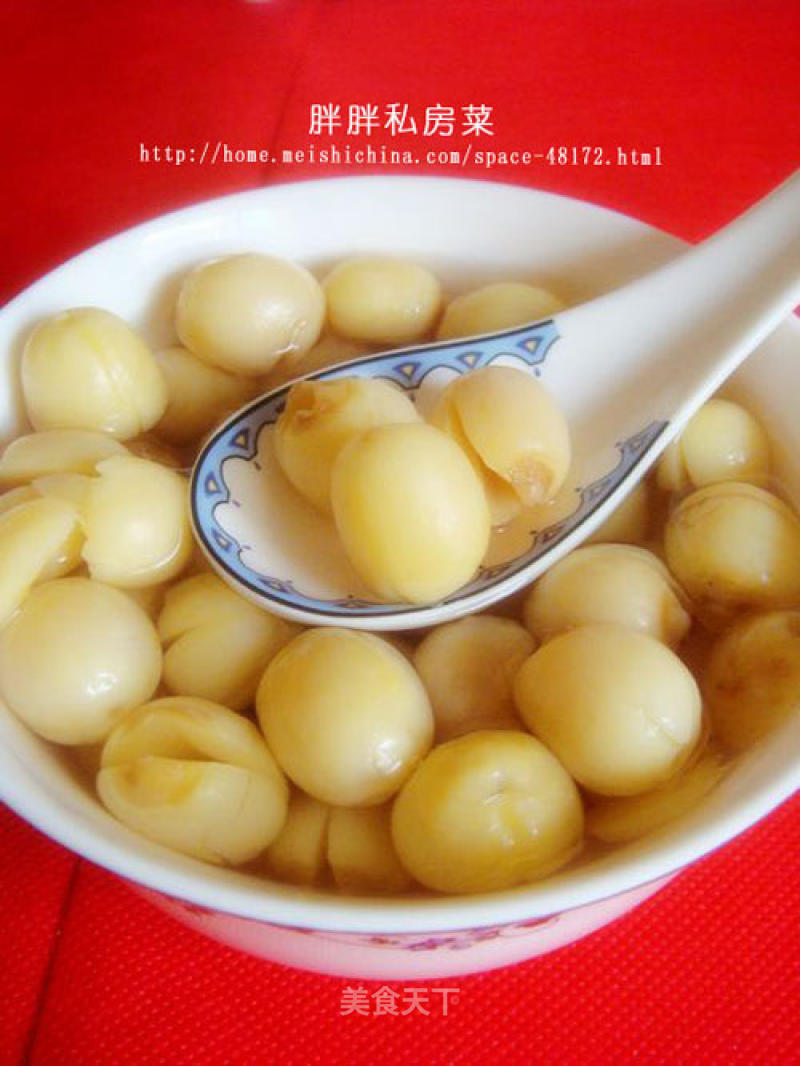 [cantonese Cuisine]---sweet Lotus Seeds recipe