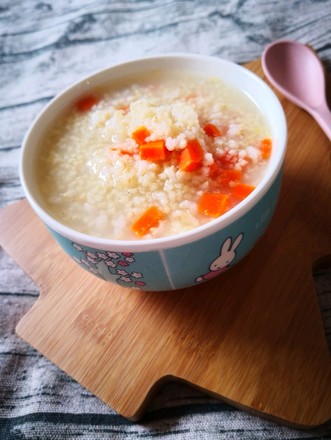 Brown Rice and Carrot Porridge recipe