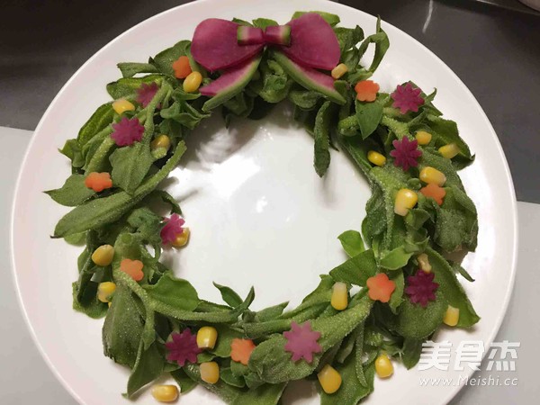 Ice Grass Garland Salad recipe