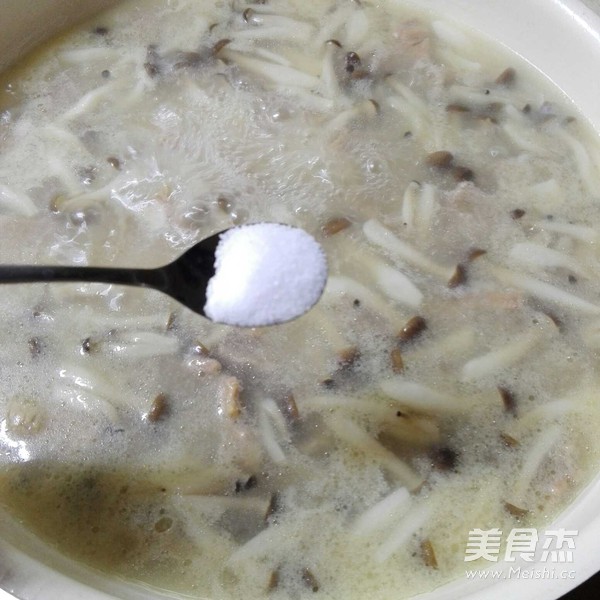 Crab Mushroom Beef Soup recipe