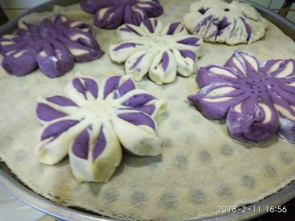 Flower Buns recipe