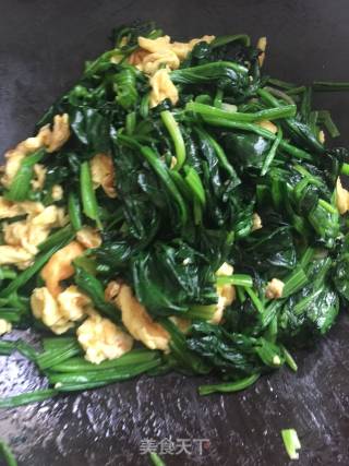 Scrambled Eggs with Spinach recipe