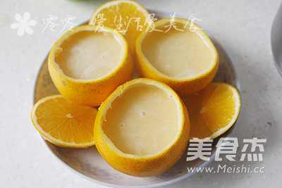 Milk Orange Jelly recipe