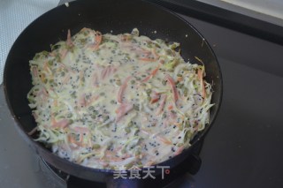 Cottage Japanese Okonomiyaki [assorted Vegetable Pancakes] recipe