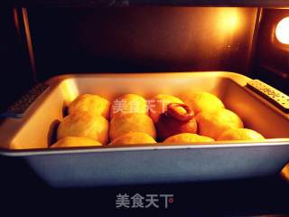 #柏翠大赛#pooh Bears Squeezing Small Bread recipe