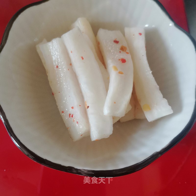 Hot and Sour Pickled Radish recipe
