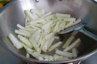 Sweet and Sour Cucumber Strips recipe