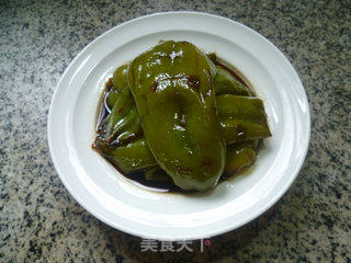 Sweet and Sour Green Peppers recipe