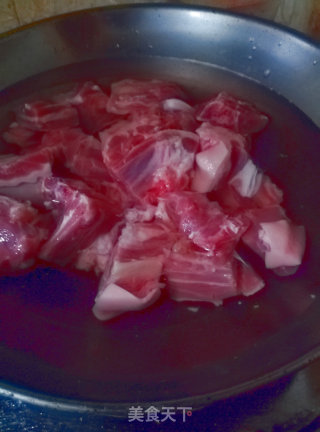 Braised Lamb with Pomelo Peel Powder recipe