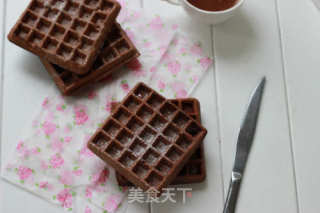 [tomato Recipe] Cocoa Waffles-a Delicious Mix of Food, Instead of Breakfast recipe