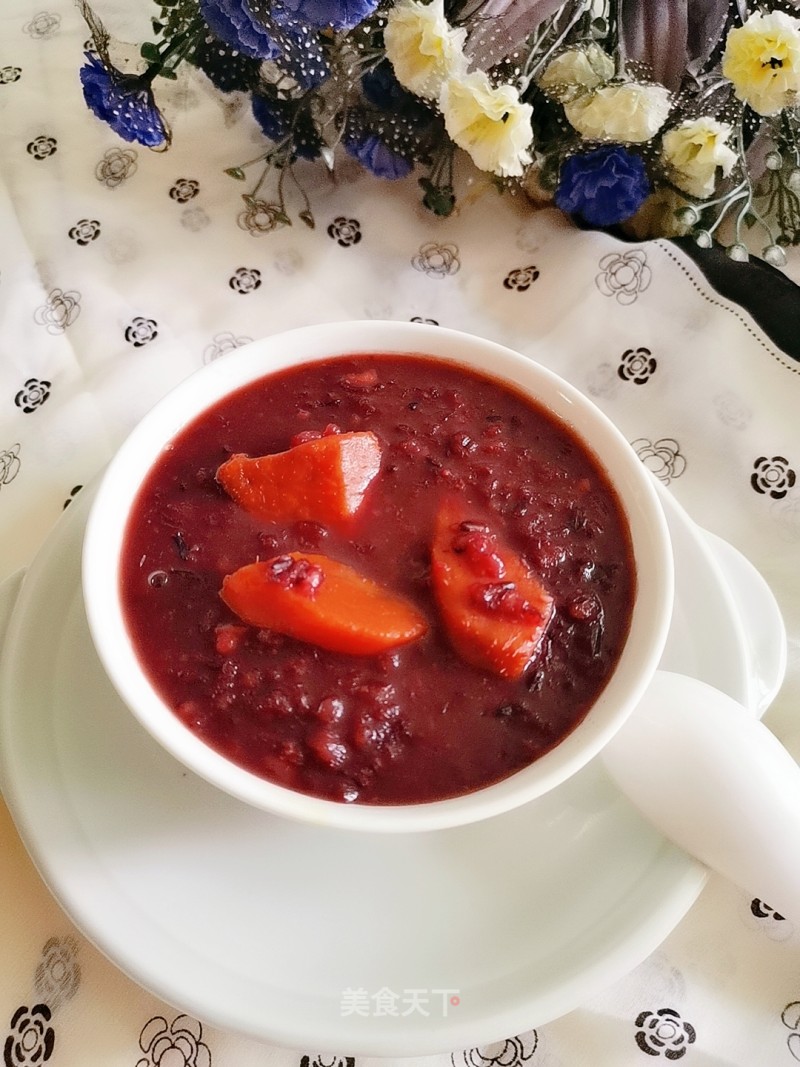 Purple Rice and Sweet Potato Porridge recipe