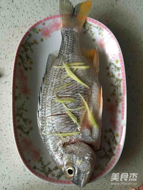 Steamed Yellow Fin Fish recipe