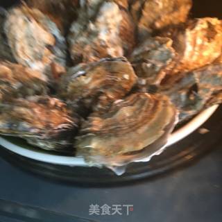 Microwave Version of Garlic Roasted Oysters recipe