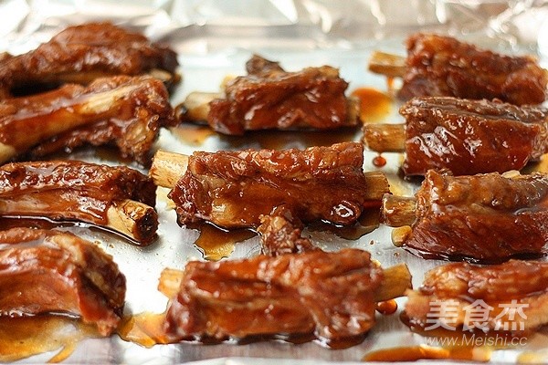 Honey Grilled Ribs recipe