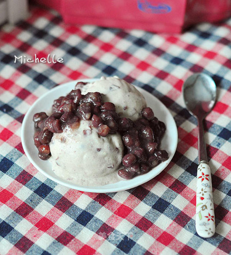 Red Bean Milk Ice Cream recipe