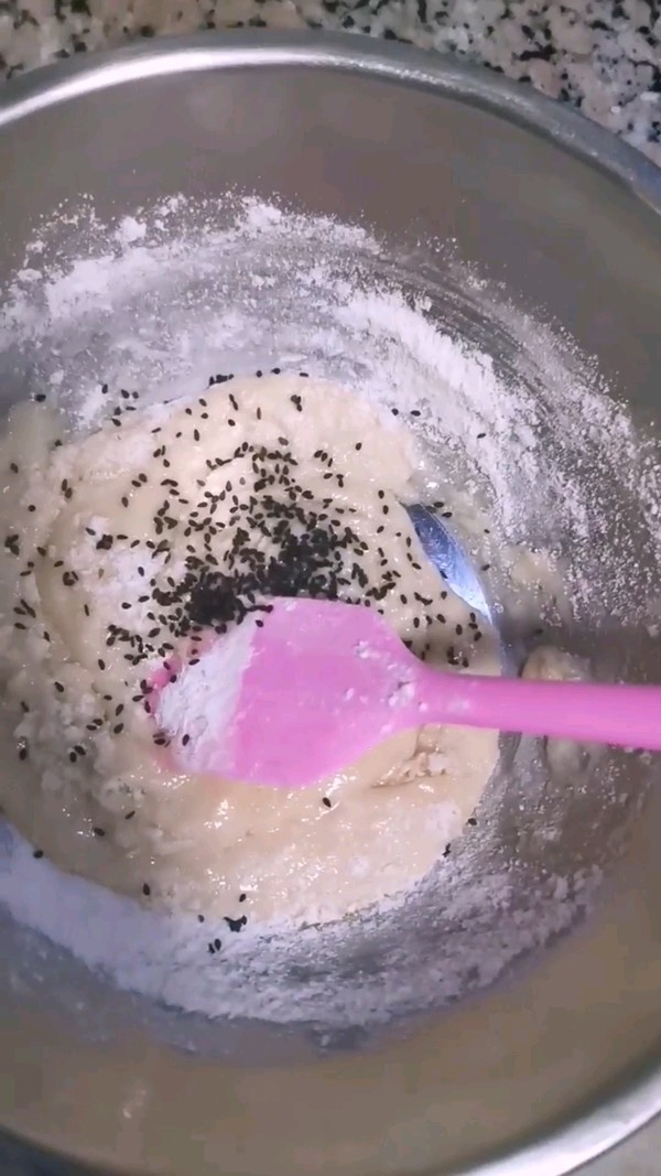 Vanilla Sesame Cookies recipe