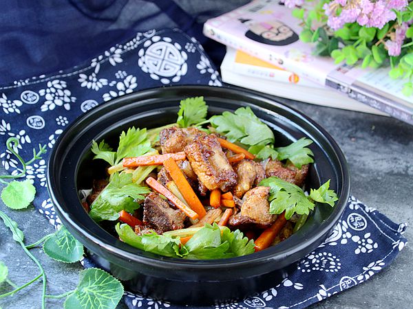 Homemade Dry Pot Spare Ribs recipe