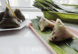 【double Beans and Candied Date Rice Dumplings】 recipe