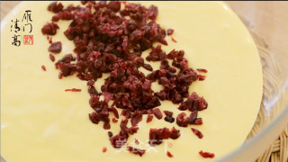 Can't Make Desserts without An Oven? I Can Make A Table! Shanxi Millet Cranberry Steamed Cake recipe