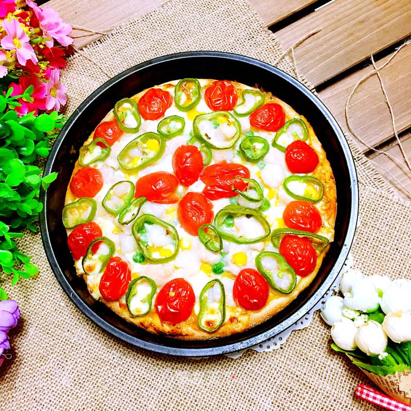 Thin Bottom Pizza recipe