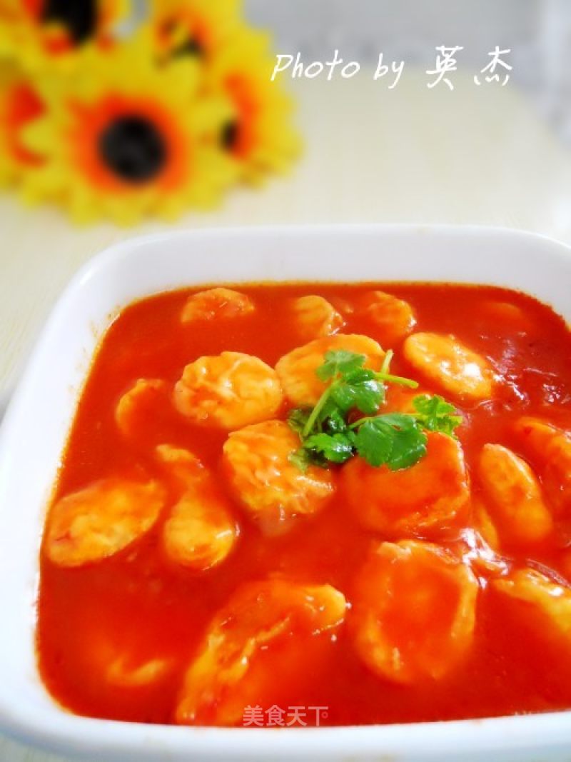 Japanese Tofu with Tomato Sauce recipe