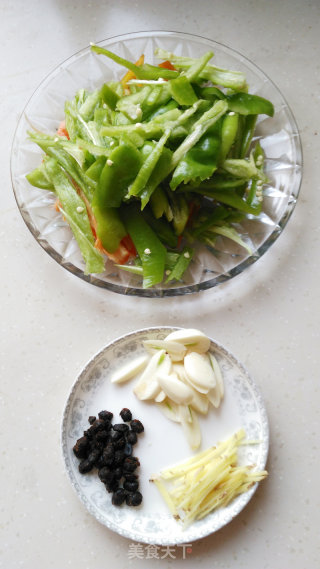Soy Sauce and Green Peppers recipe