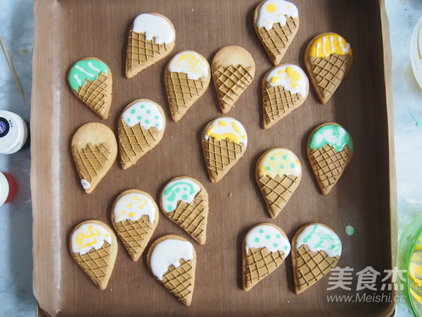 Ice Cream Icing Cookies recipe