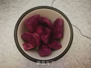 Purple Sweet Potato Walnut Soy Milk recipe