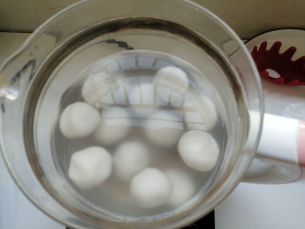 Dry Coconut Blueberry Glutinous Rice Balls recipe