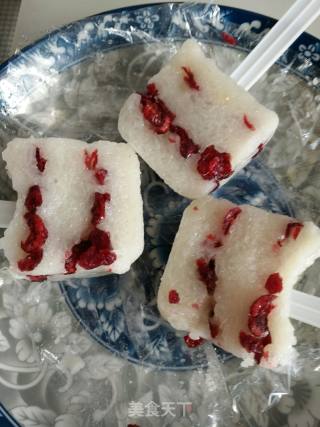 Sticky Rice Cranberry Sticky Baba recipe