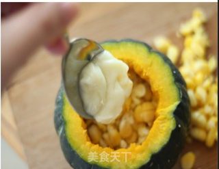 Sweet and Healthy Dessert that Won't Get Fat-milky Corn Pumpkin recipe