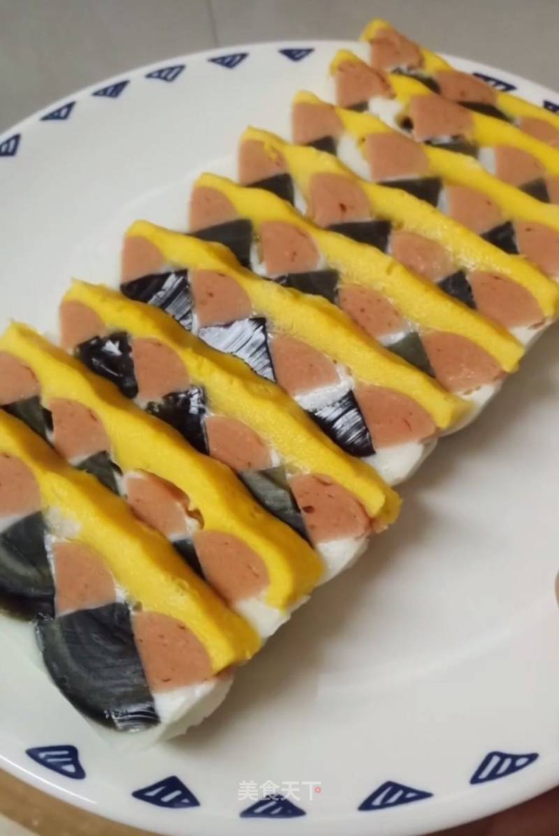 Colorful Steamed Egg recipe
