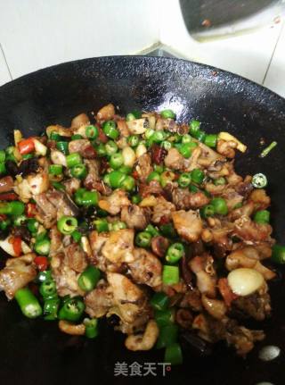 Spicy Chicken with Double Pepper recipe