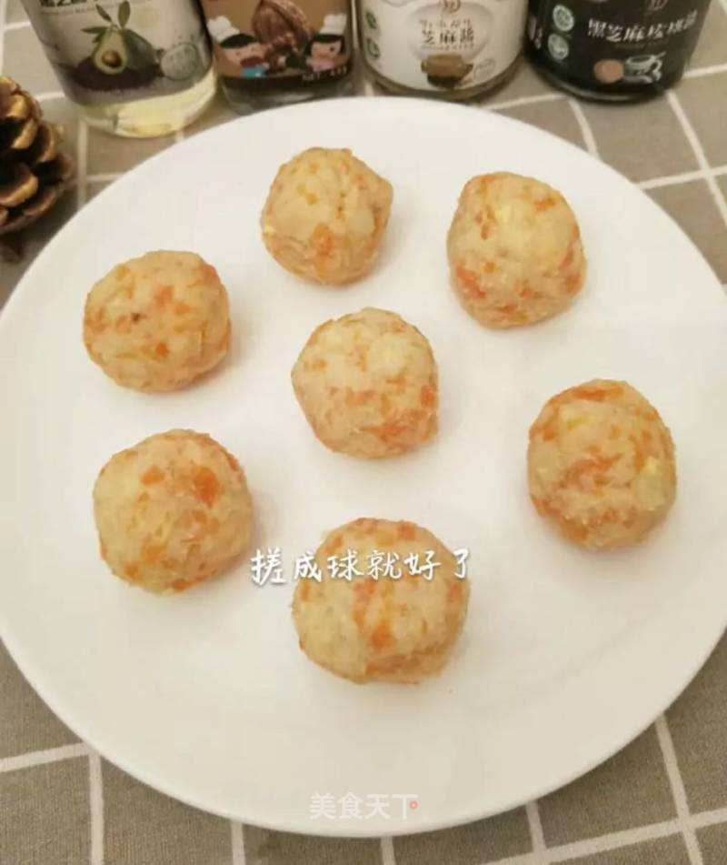 Apple Yolk Ball recipe