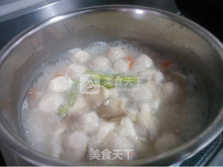 Asparagus Fish Ball Porridge recipe