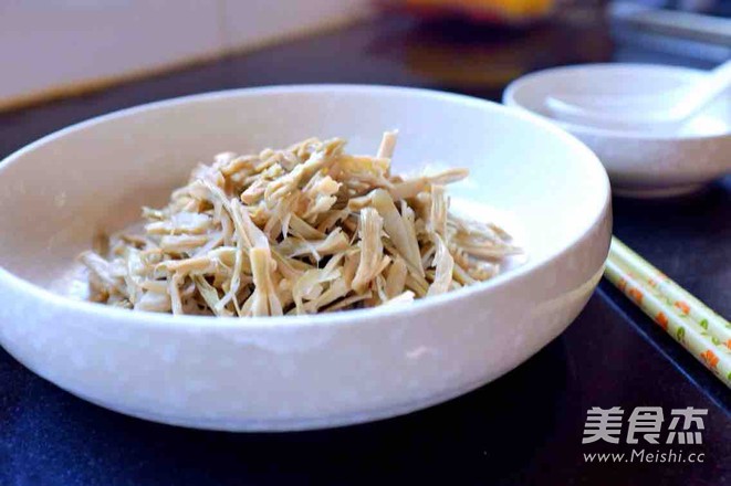 Sesame Oil Dried Bamboo Shoots recipe