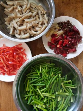 Spicy Stir-fried Beef Tripe recipe