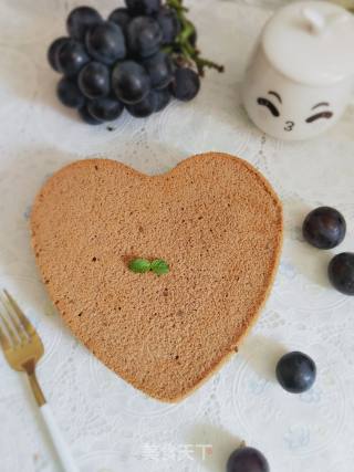 Coco Chiffon Cake-eight Inch Heart Shape recipe