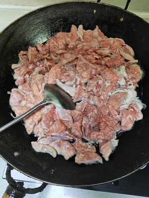 Stir Fried Pork Lung recipe