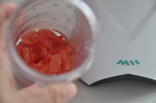 Tomato Banana Milkshake recipe