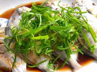 Steamed White Pomfret recipe