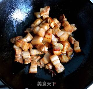 Braised Pork with Tiger Skin Egg recipe