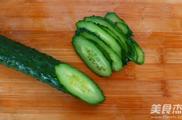 Cucumber and Bean Curd recipe