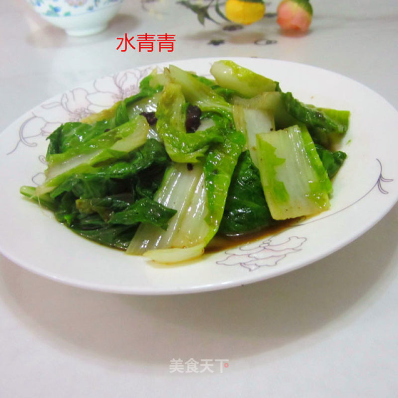 Cabbage in Black Bean Sauce