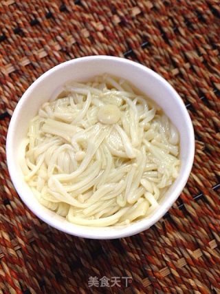 Mustard Enoki Mushroom recipe